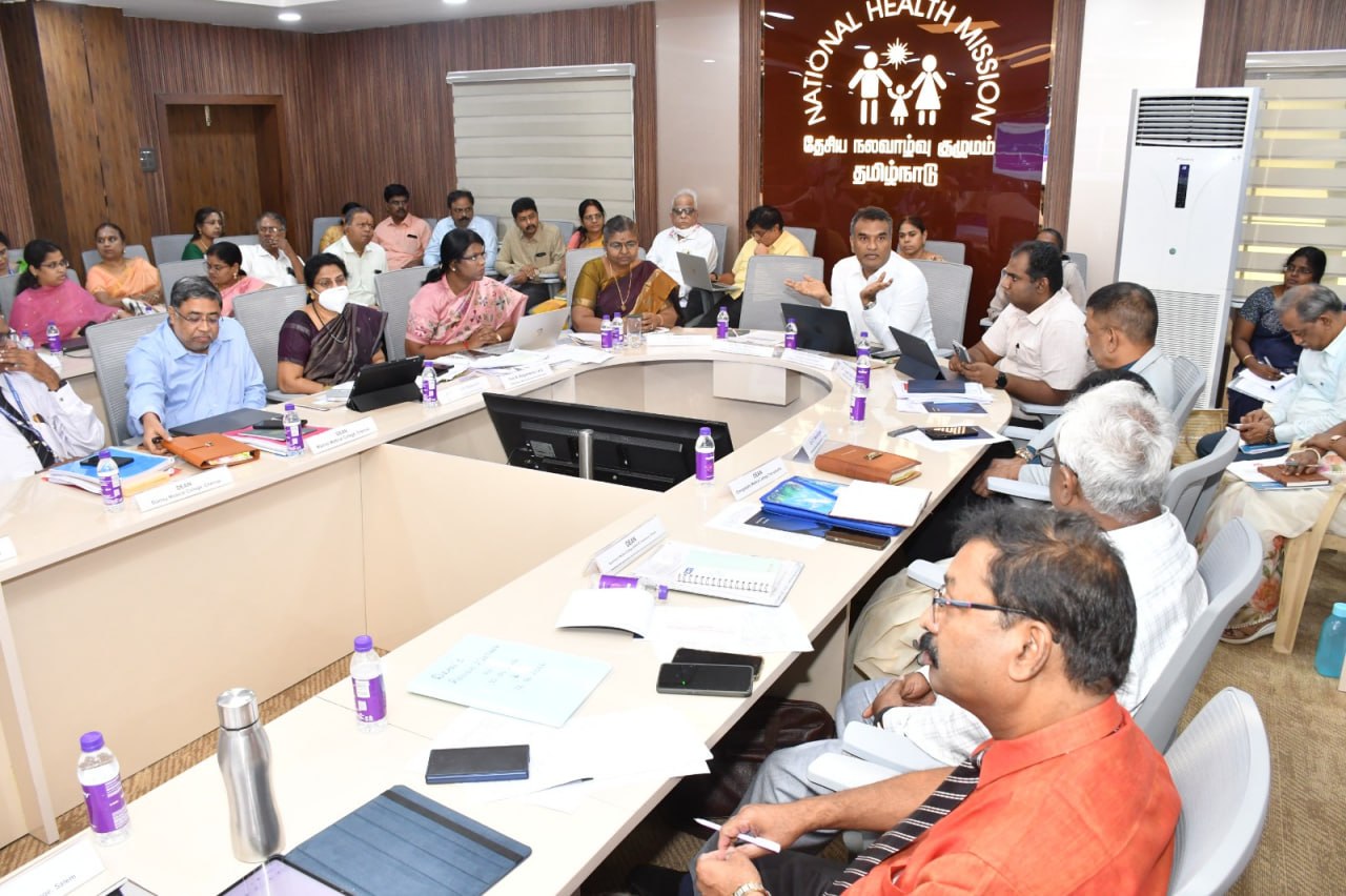 Deans Review Meeting by Honorable Health Minister 